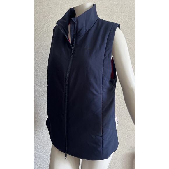 Pacsafe Transit Vest Womens XL Navy Blue Full Zip Anti Theft Technology - Picture 1 of 16